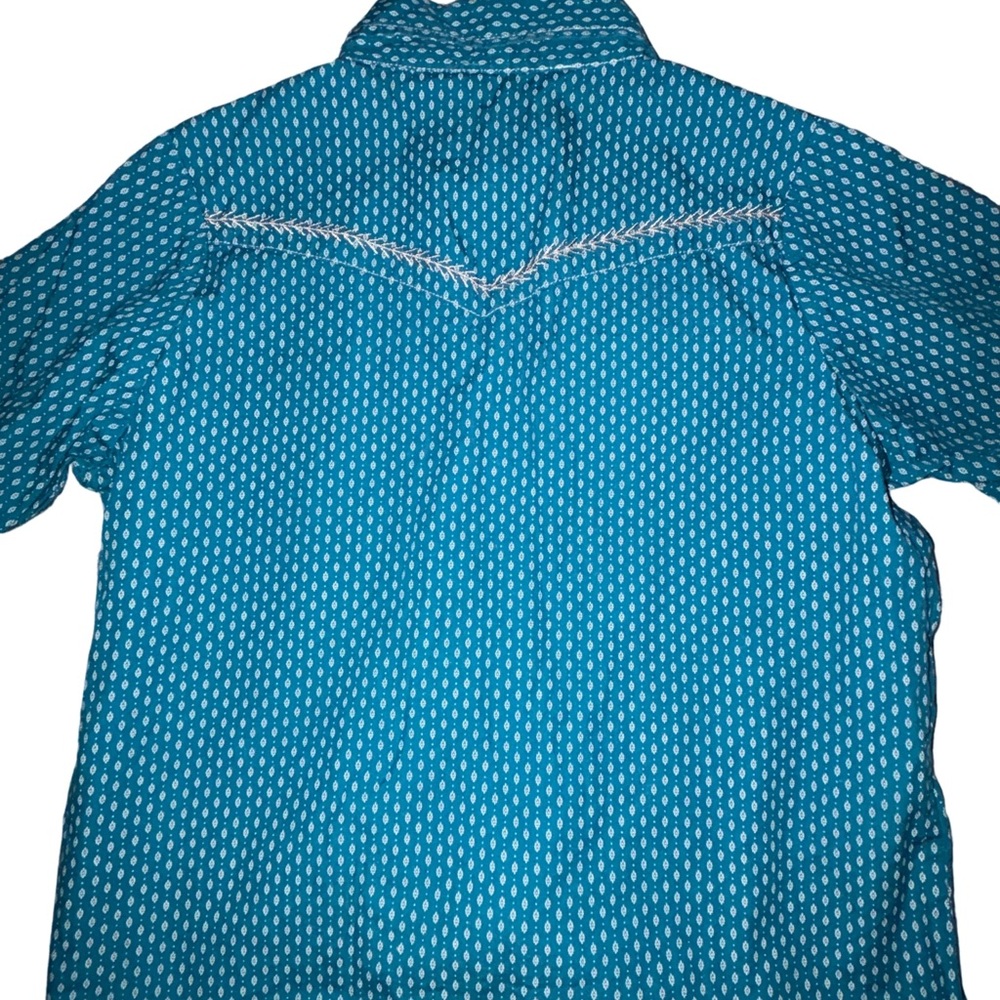 Cumberland Outfitters Pearl Snap Western Cowgirl Shirt. Girls Large - Picture 5 of 7